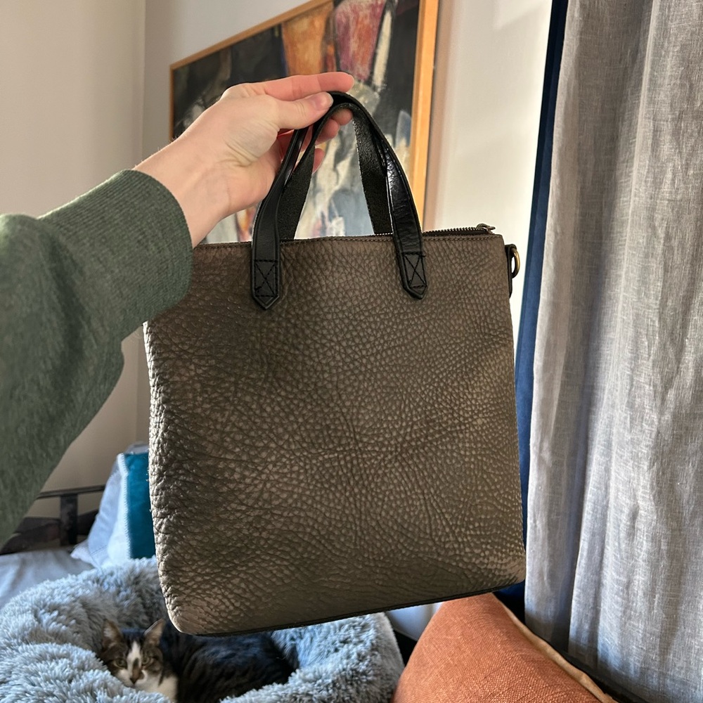 Madewell transport crossbody tote